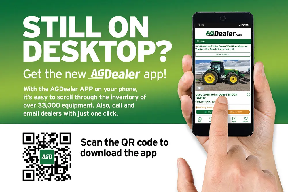 Still on Desktop? Get the new AgDealer App!